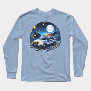 Police Car Long Sleeve T-Shirt